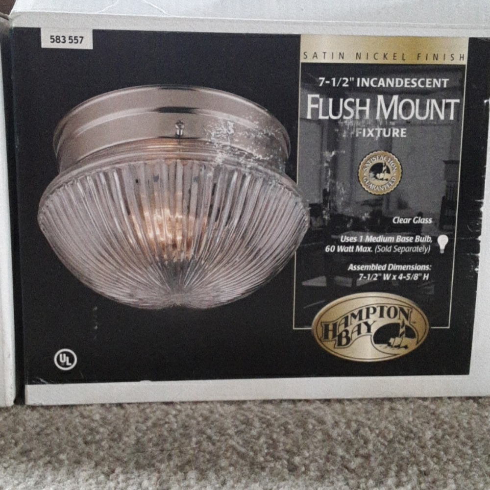 2! Hampton Bay fixtures